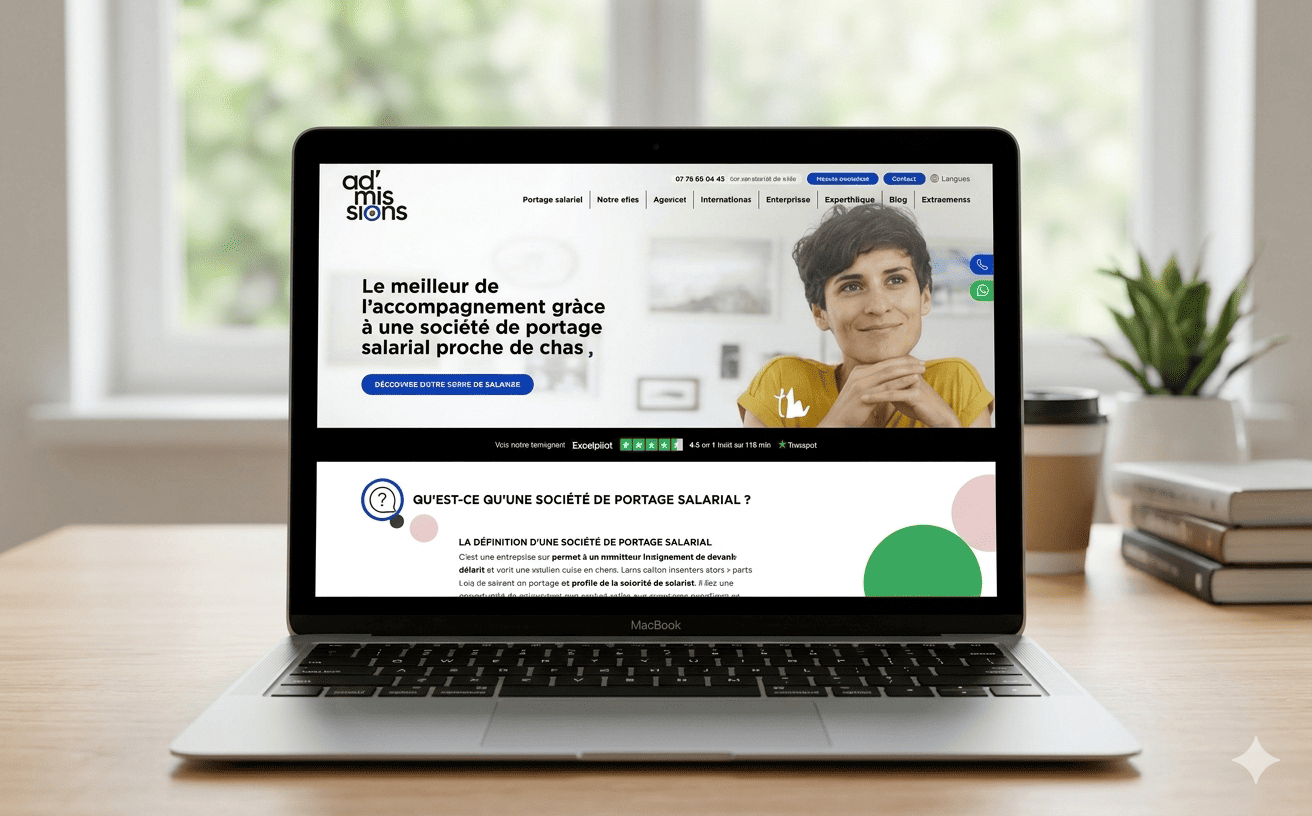 Aperçu site Admissions.fr