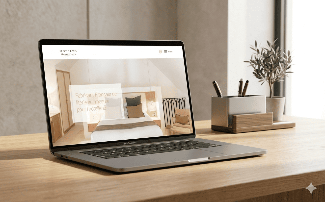 Aperçu site Hotelys