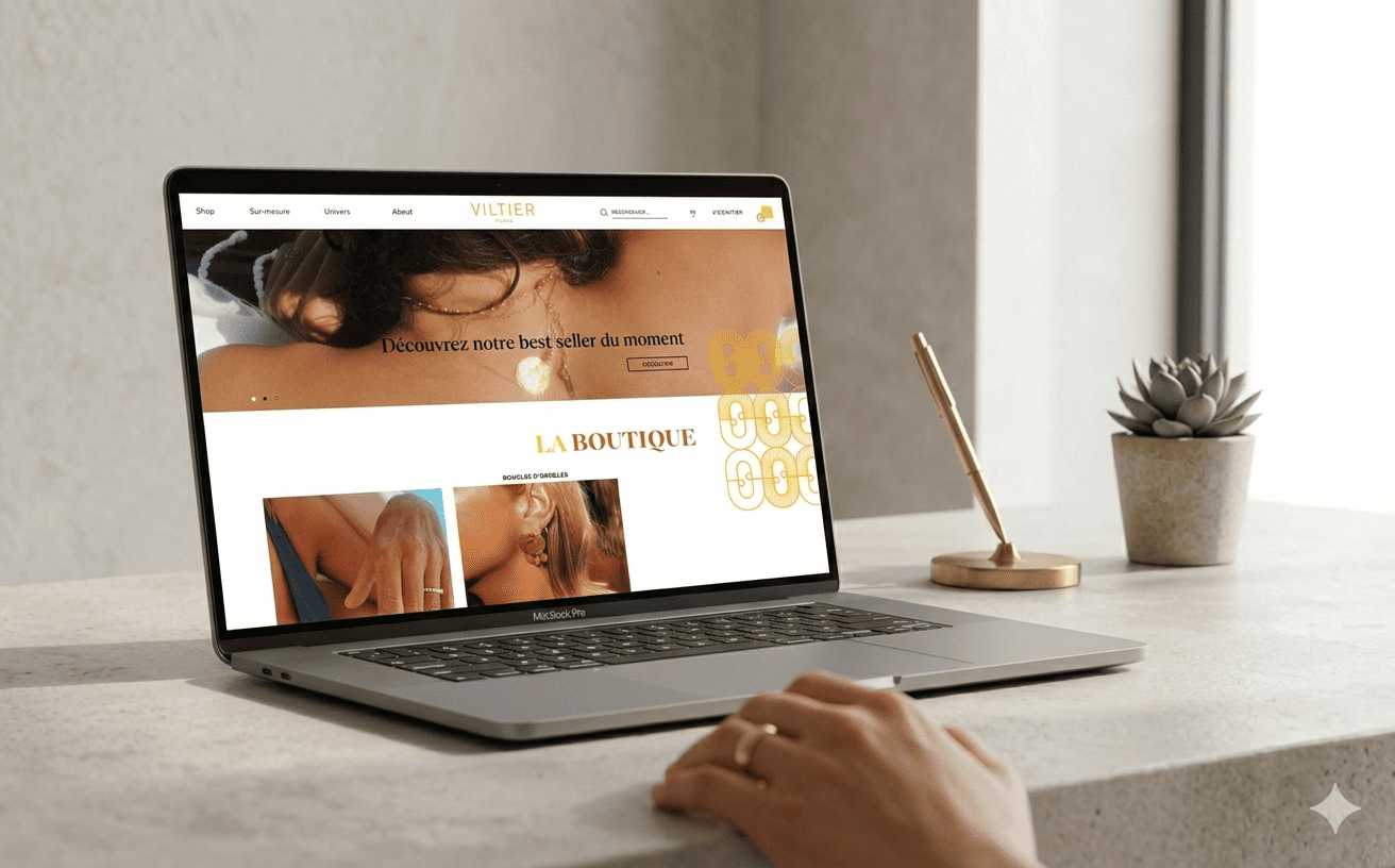 Aperçu site Viltier